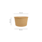 Bowl 450 ml Kraft