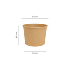 Bowl 600 ml Kraft