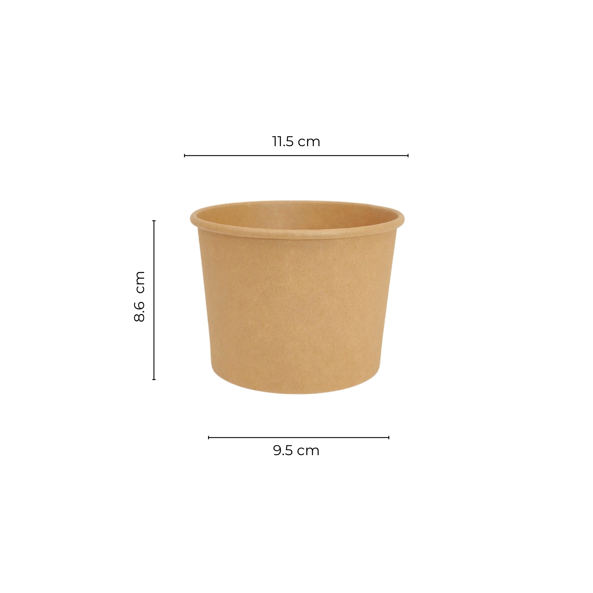 Bowl 600 ml Kraft