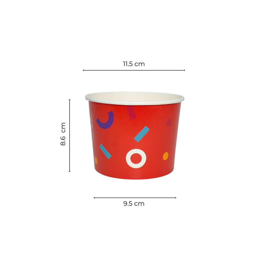 Bowl 600 ml Premium - Red