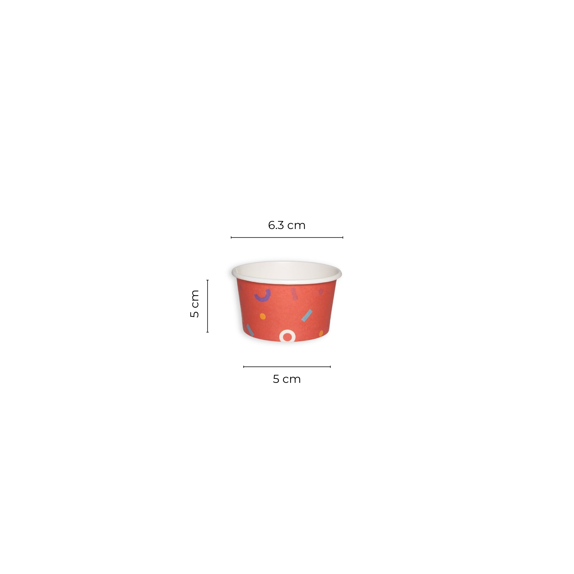 Bowl 60 ml Premium - Red