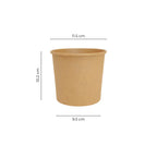 Bowl 750 ml Kraft