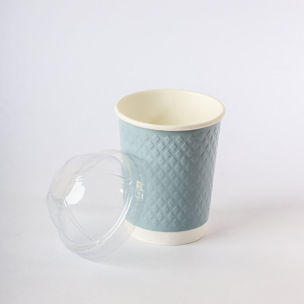 Paper Cup ( Double Wall ) - 300 ml - Blue