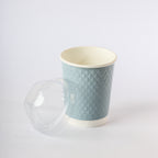 Paper Cup ( Double Wall ) - 300 ml - Blue
