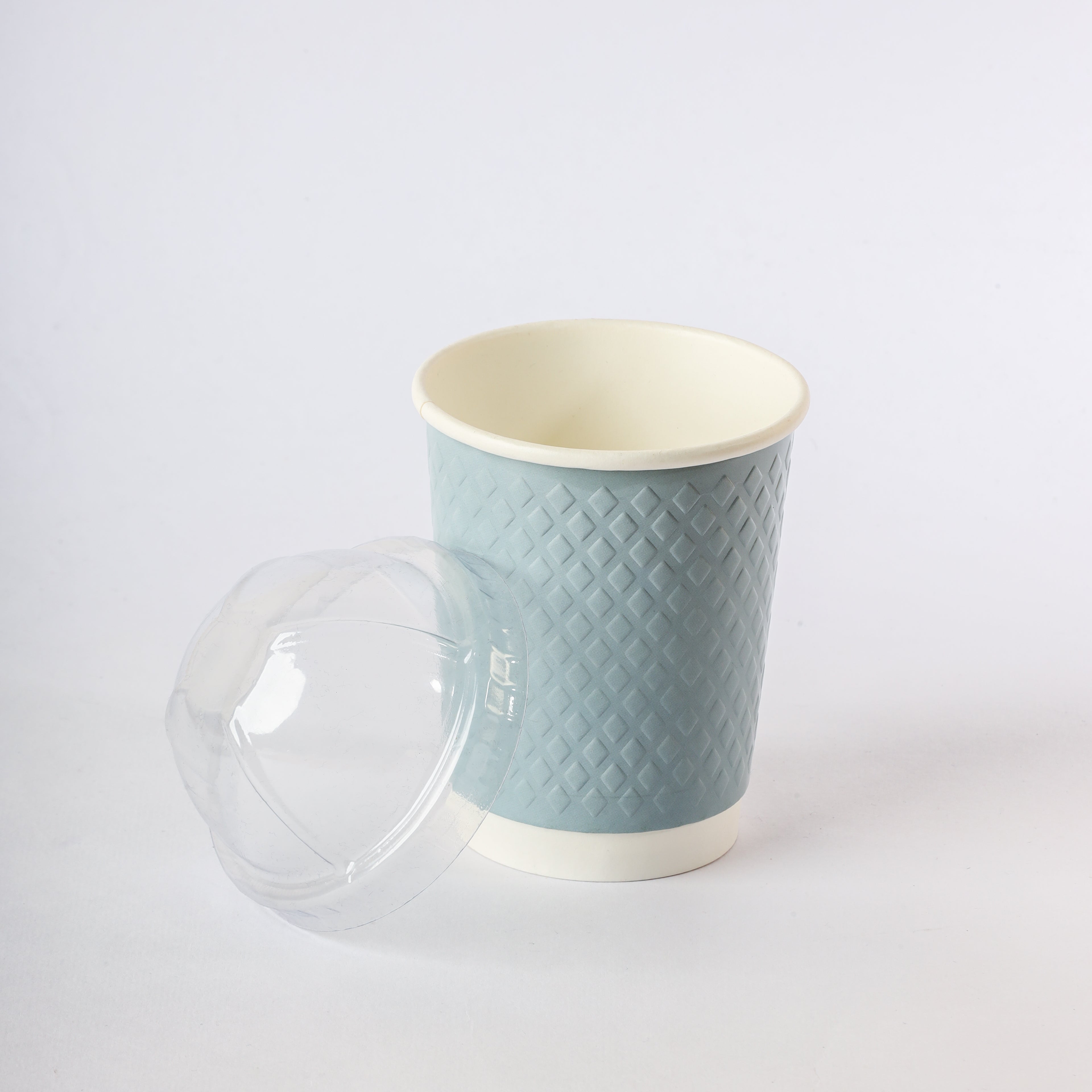 Paper Cup ( Double Wall ) - 300 ml - Blue