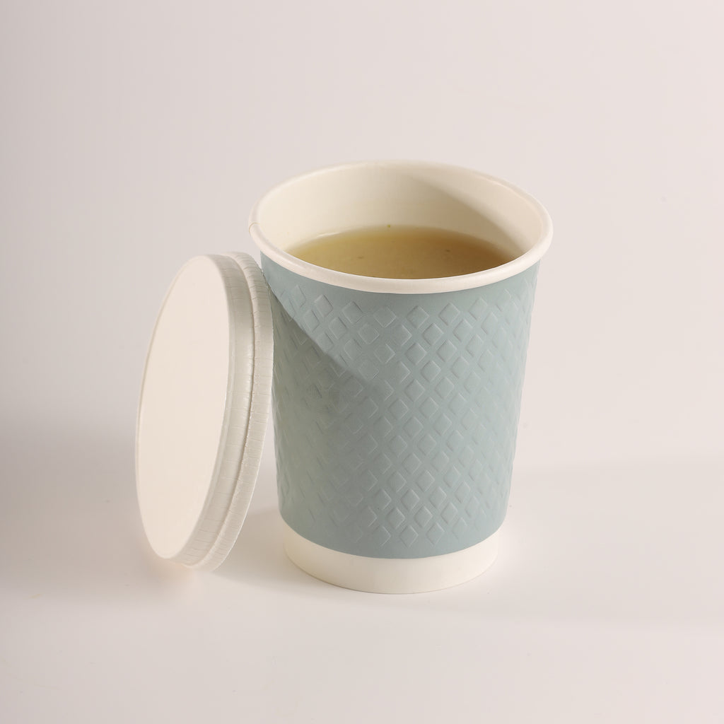 Paper Cup ( Double Wall ) - 300 ml - Blue