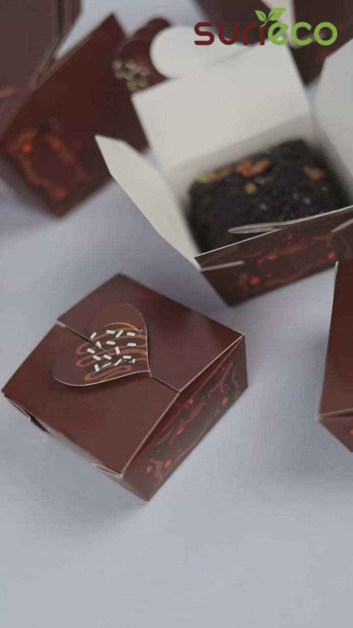 Single Piece Brownie Box