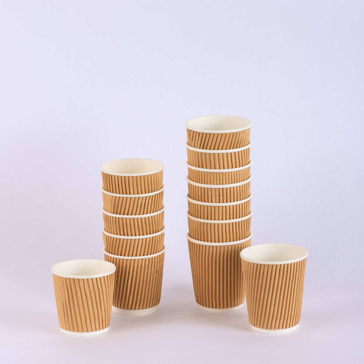 Paper Cups With Ripples Paper Cups ( RIPPLE ) - 150 ml – Suri Eco