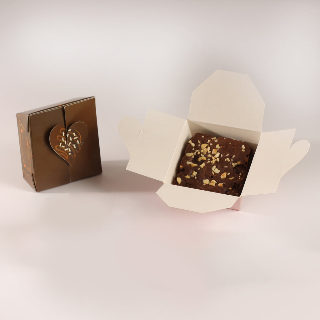 Single Piece Brownie Box