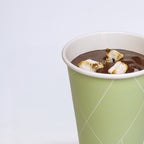 Paper Cup ( Single Wall ) - 210 ml - Green