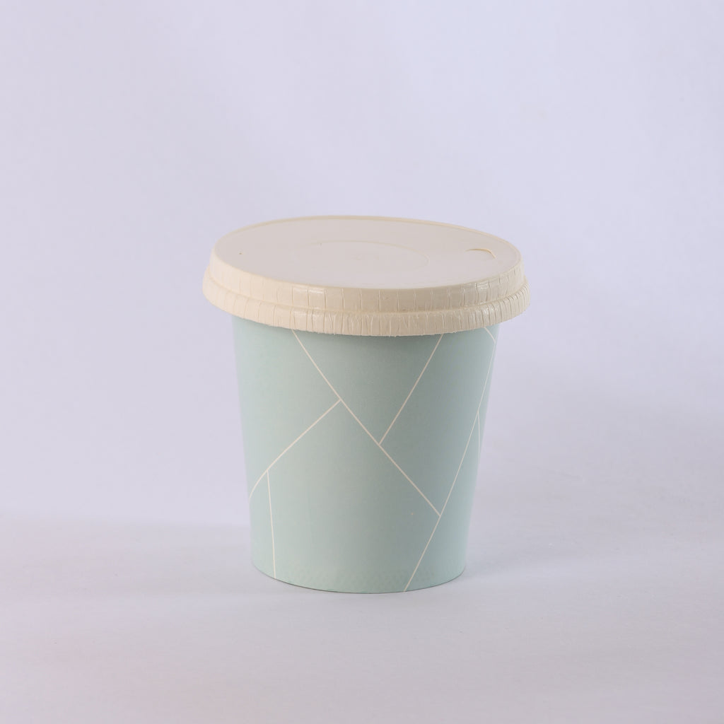 Paper Cup ( Single Wall ) - 250 ml - Blue
