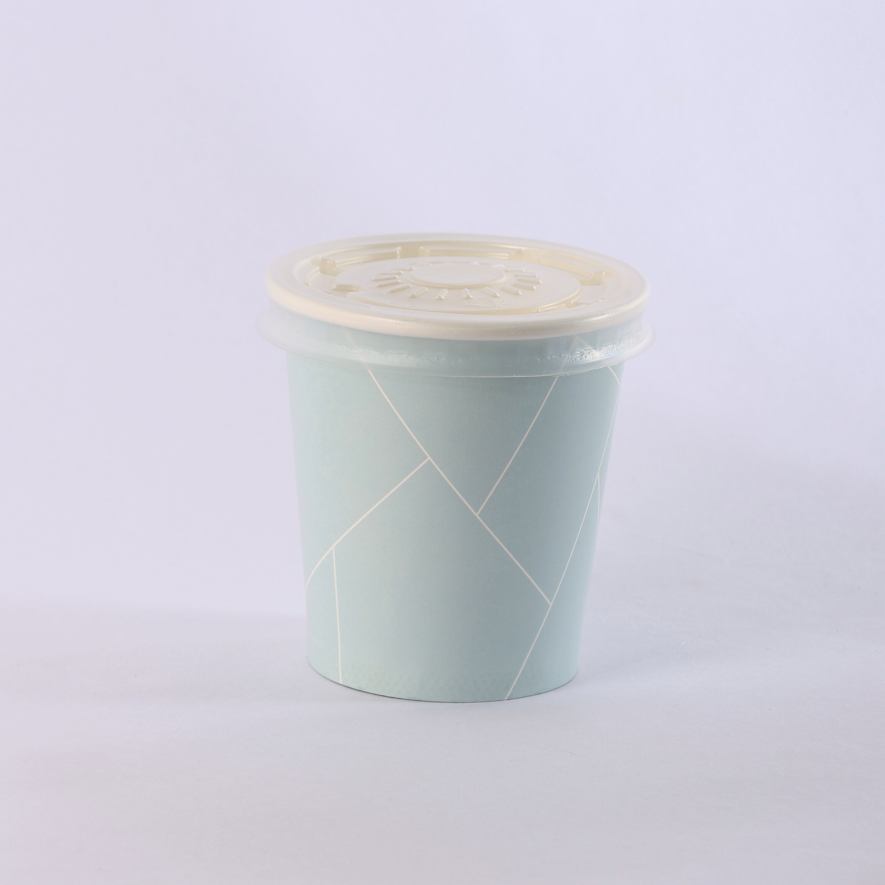 Paper Cup ( Single Wall ) - 250 ml - Blue