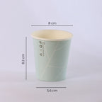 Paper Cup ( Single Wall ) - 250 ml - Blue
