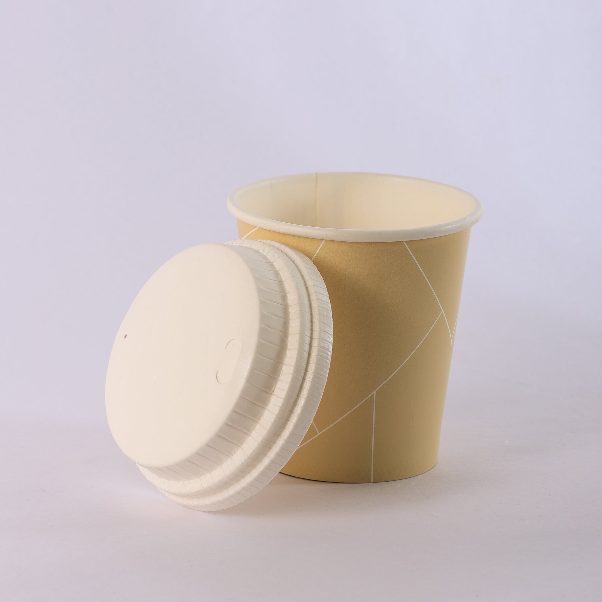 Paper Cup ( Single Wall ) - 250 ml - Brown