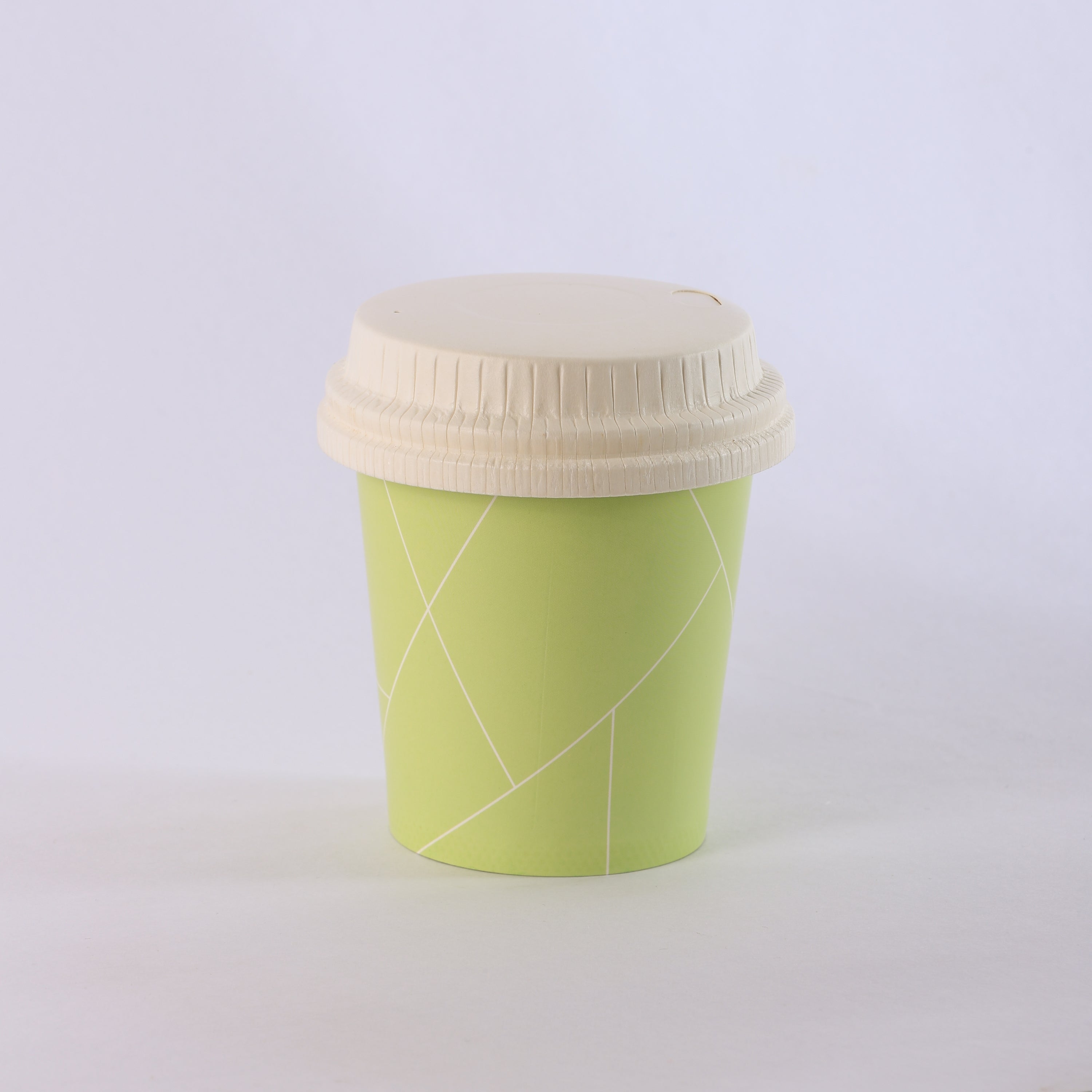 Paper Cup ( Single Wall ) - 250 ml - Green