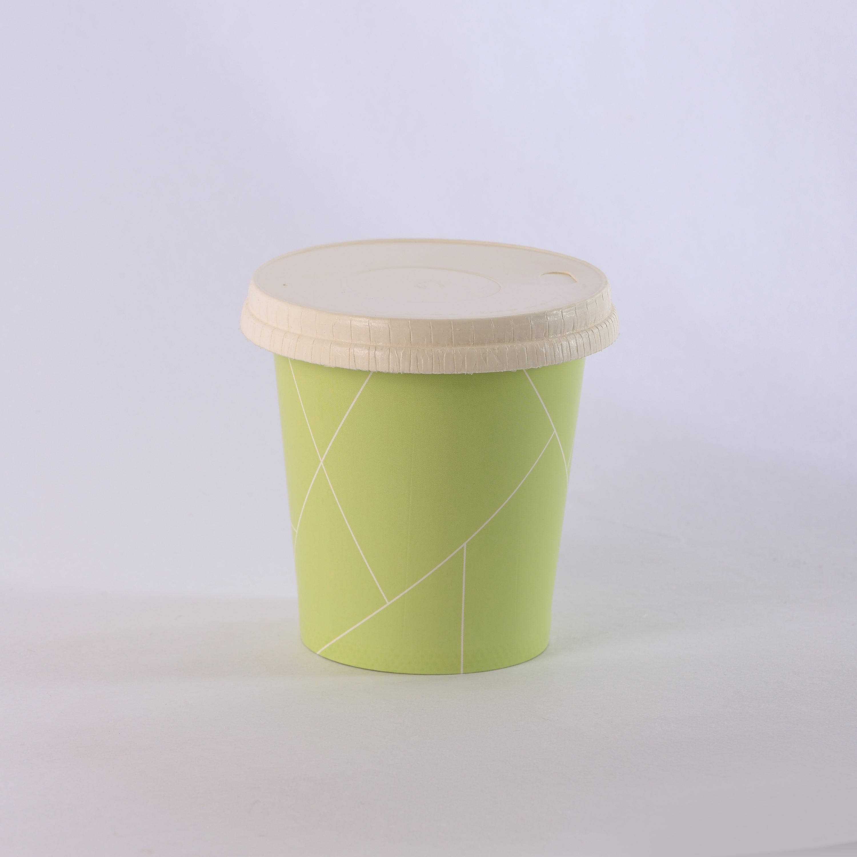 Paper Cup ( Single Wall ) - 250 ml - Green