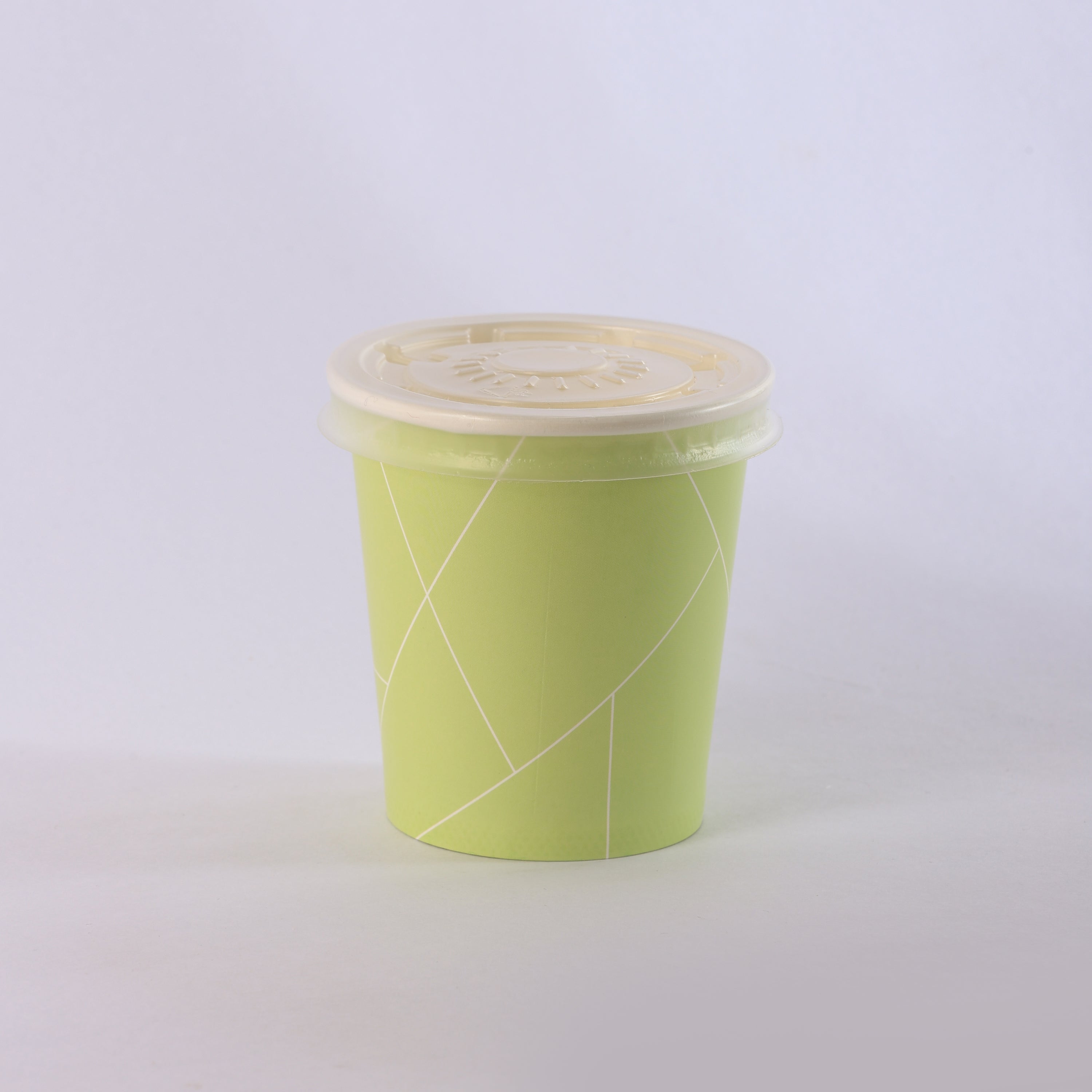 Paper Cup ( Single Wall ) - 250 ml - Green
