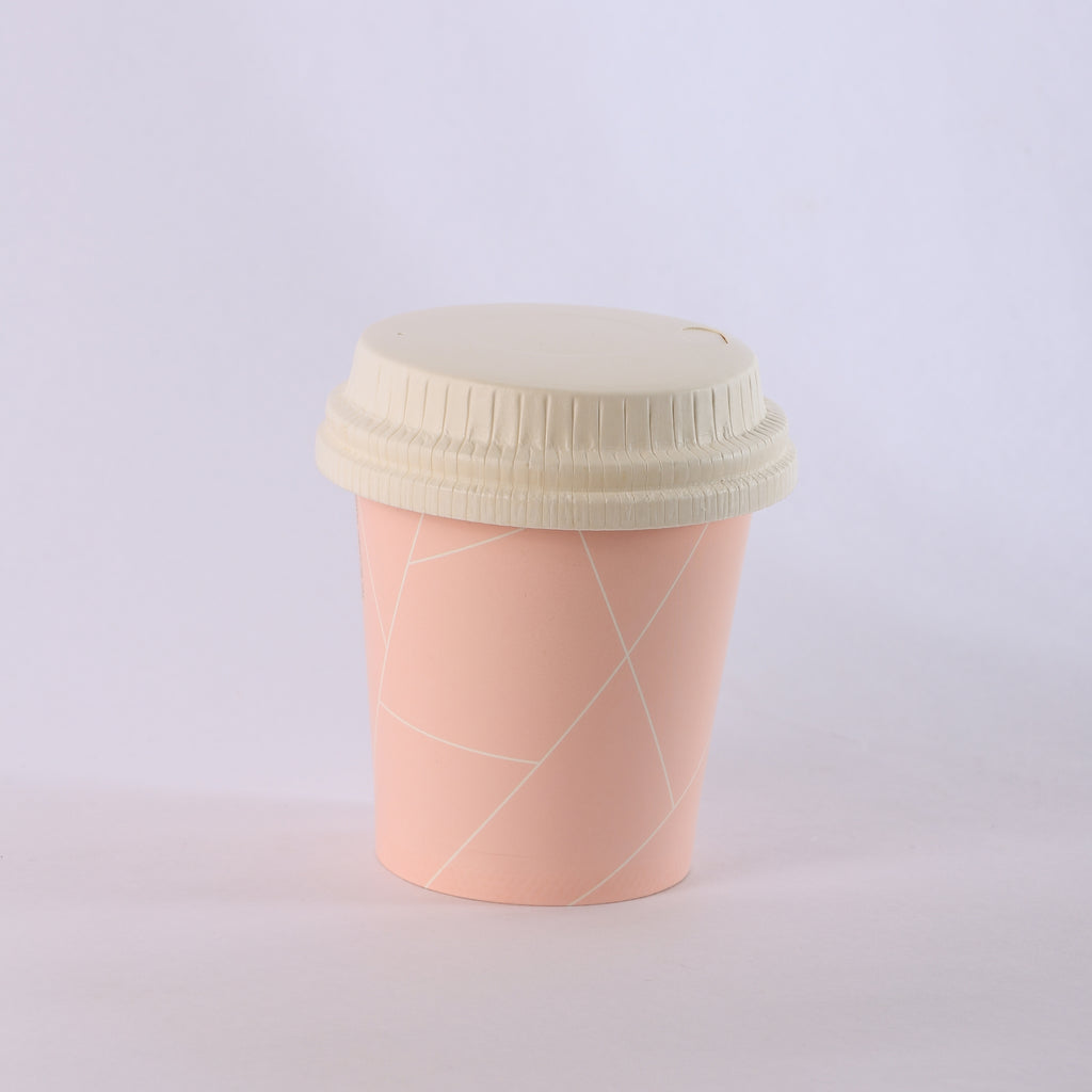 Paper Cup ( Single Wall ) - 250 ml - Pink