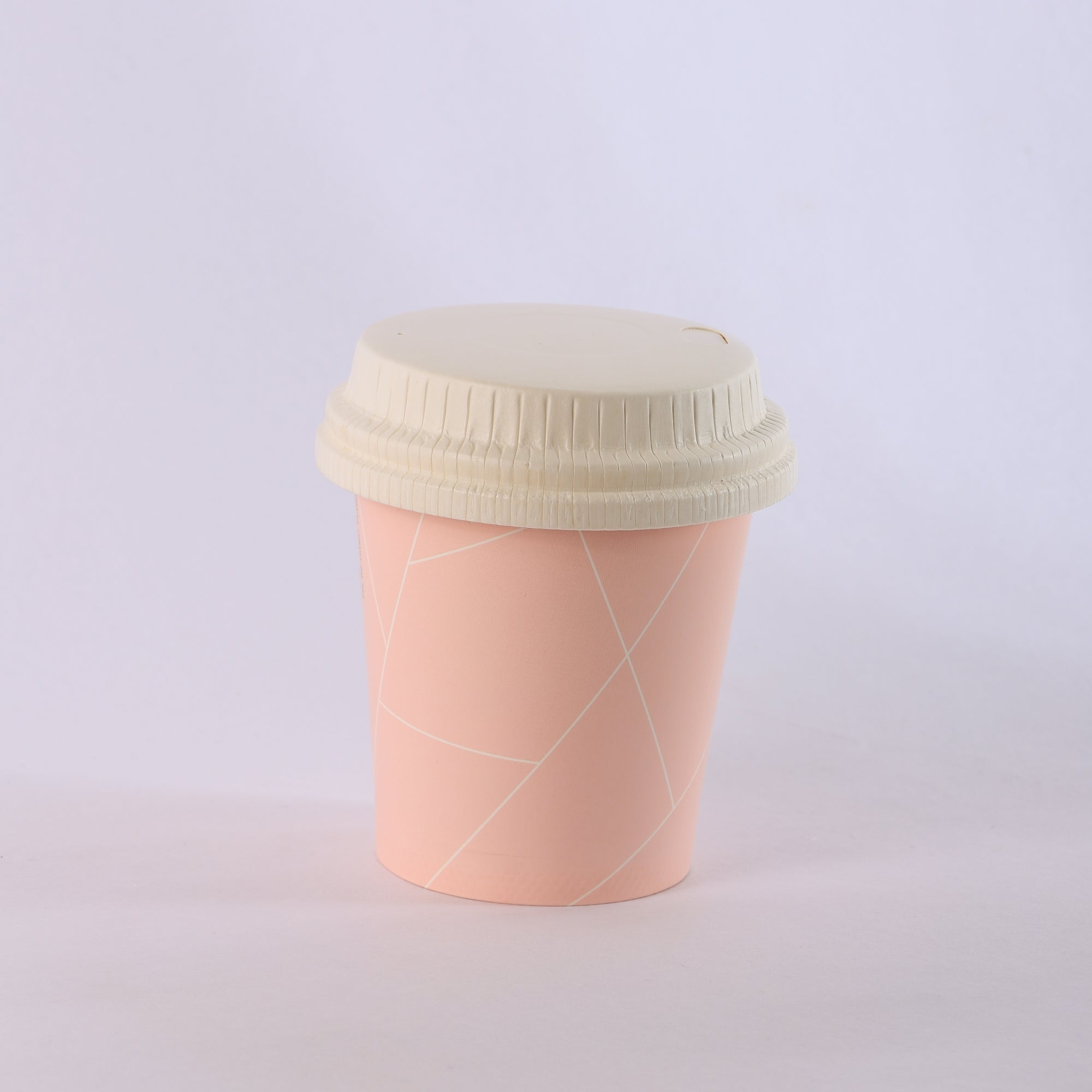 Paper Cup ( Single Wall ) - 250 ml - Pink