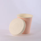 Paper Cup ( Single Wall ) - 250 ml - Pink