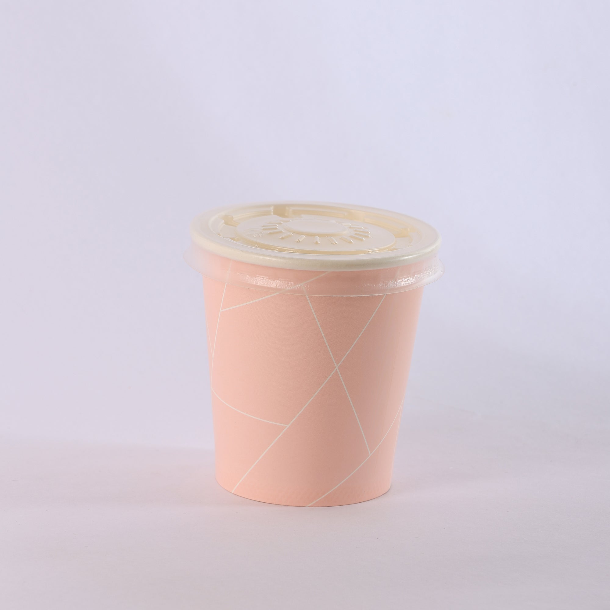 Paper Cup ( Single Wall ) - 250 ml - Pink