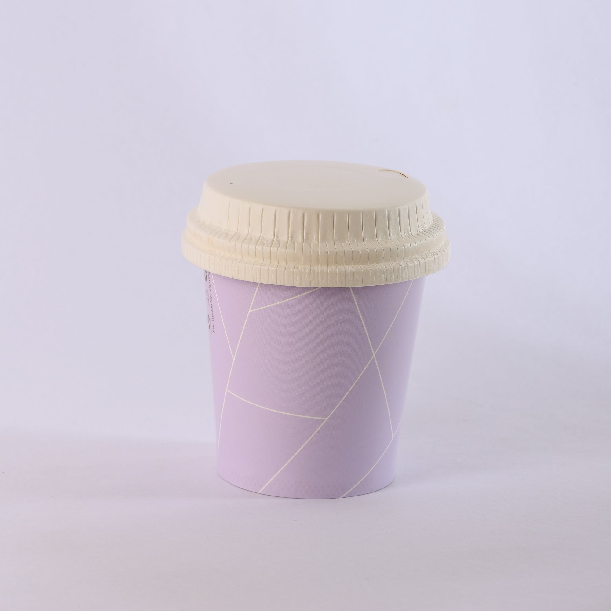 Paper Cup ( Single Wall ) - 250 ml - Violet