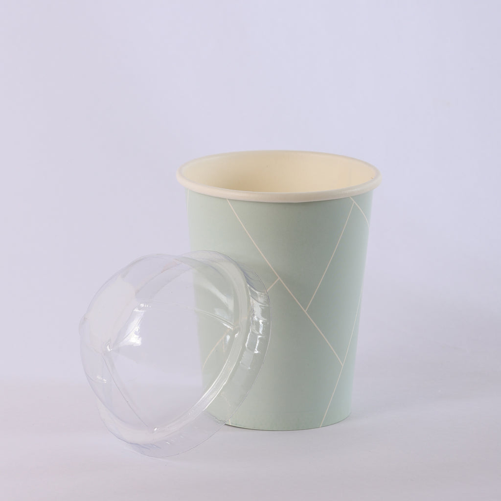 Paper Cup ( Single Wall ) - 300 ml -Blue