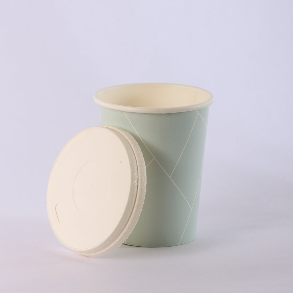 Paper Cup ( Single Wall ) - 300 ml -Blue