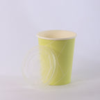 Paper Cup ( Single Wall ) - 300 ml - Green