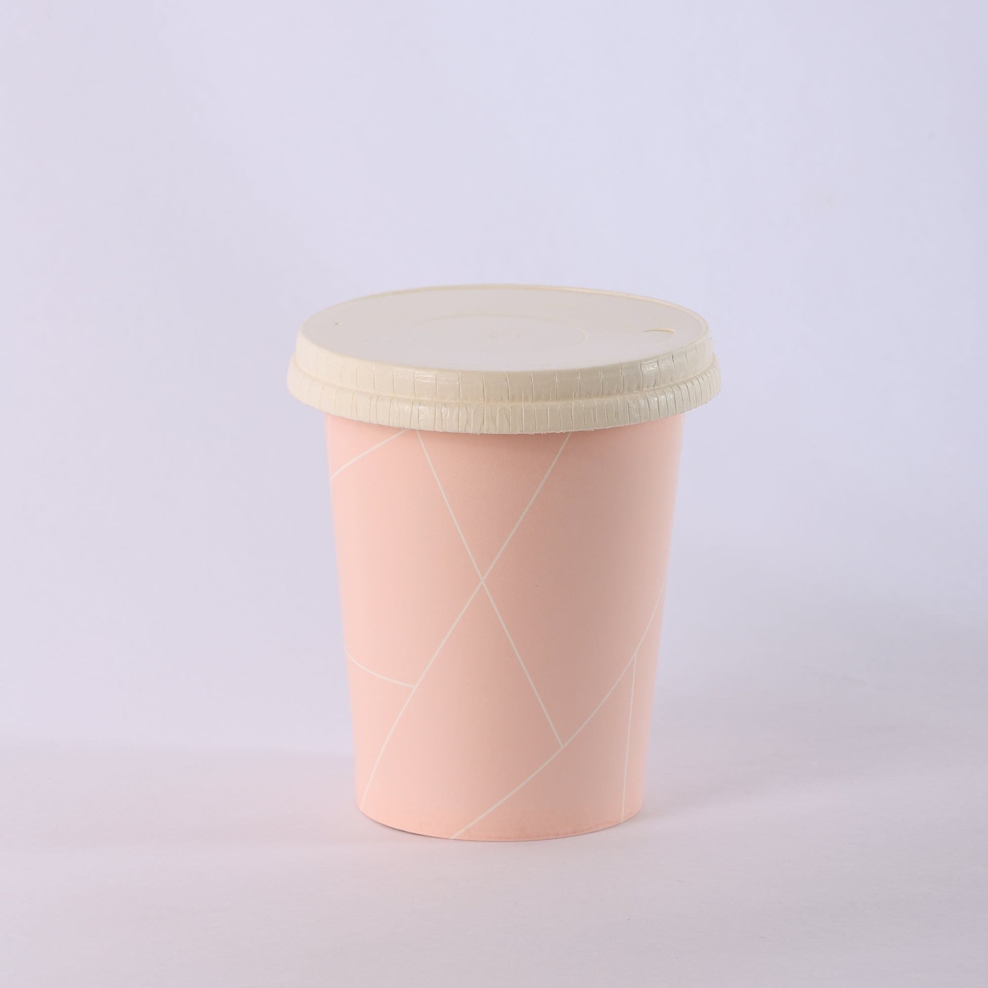 Paper Cup ( Single Wall ) - 300 ml - Pink