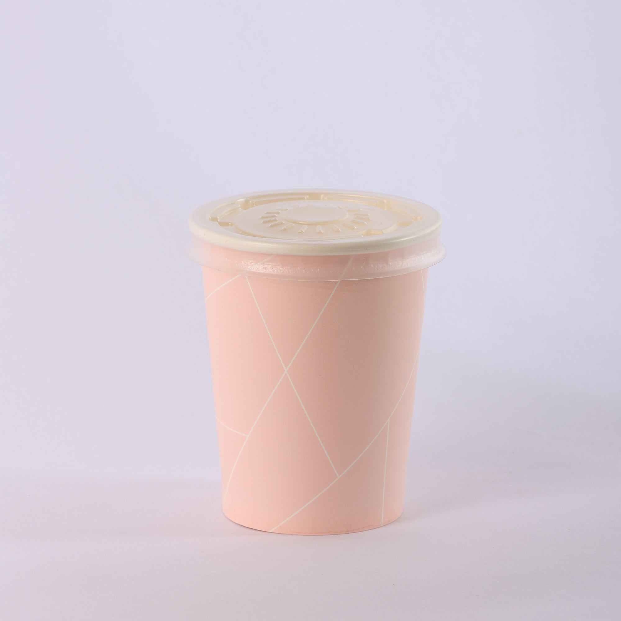 Paper Cup ( Single Wall ) - 300 ml - Pink