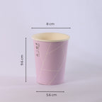 Paper Cup ( Single Wall ) - 300 ml - Violet