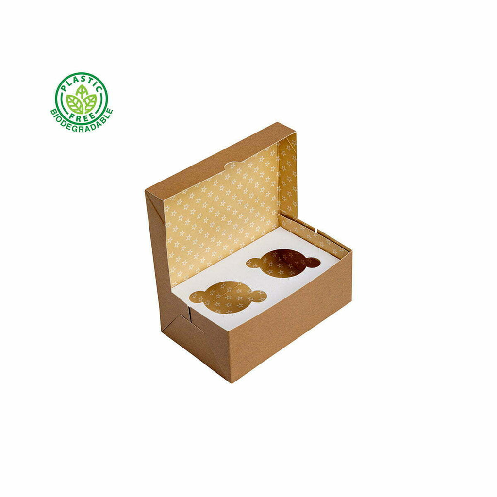 2 Pieces of Cupcakes &amp; Muffins Box