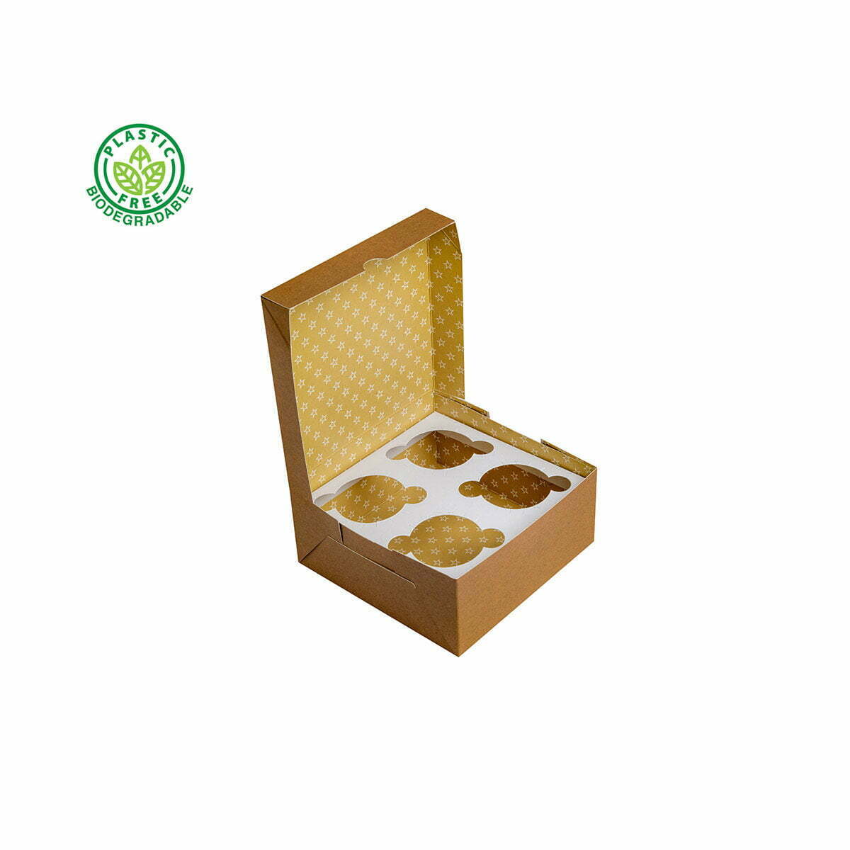 4 Pieces of Cupcakes &amp; Muffins Box