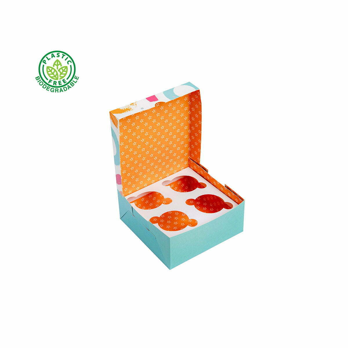 4 Pieces of Cupcakes &amp; Muffins Box