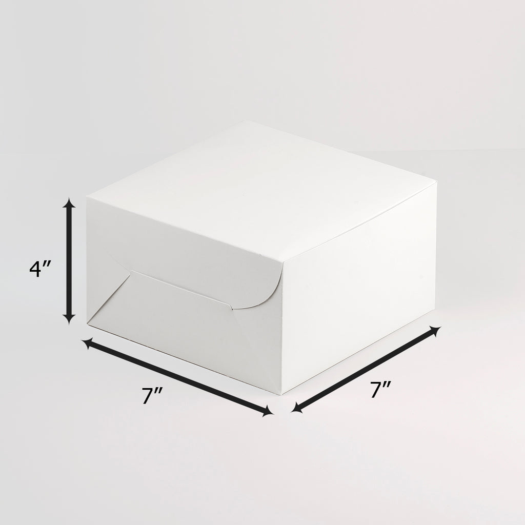 Customized Cake Box 0.5Kg- 7 x 7 x 4 In