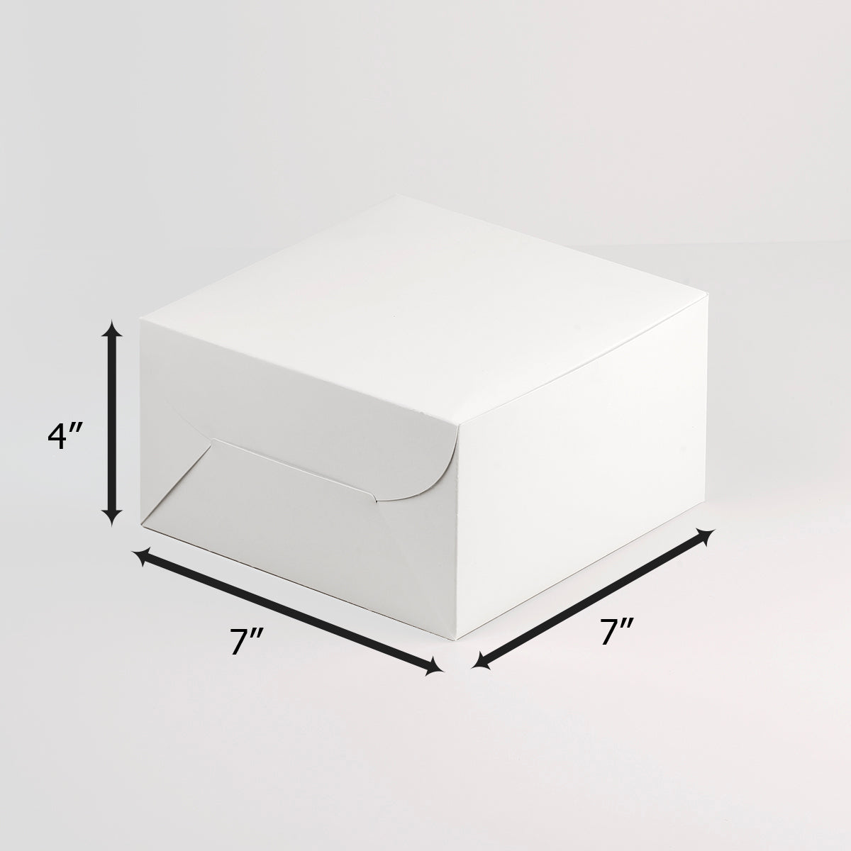 Customized Cake Box 0.5Kg- 7 x 7 x 4 In