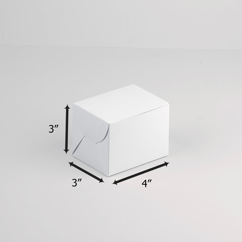 Custom Print 1 Pc Cake Box – 4 x 3 x 3 In