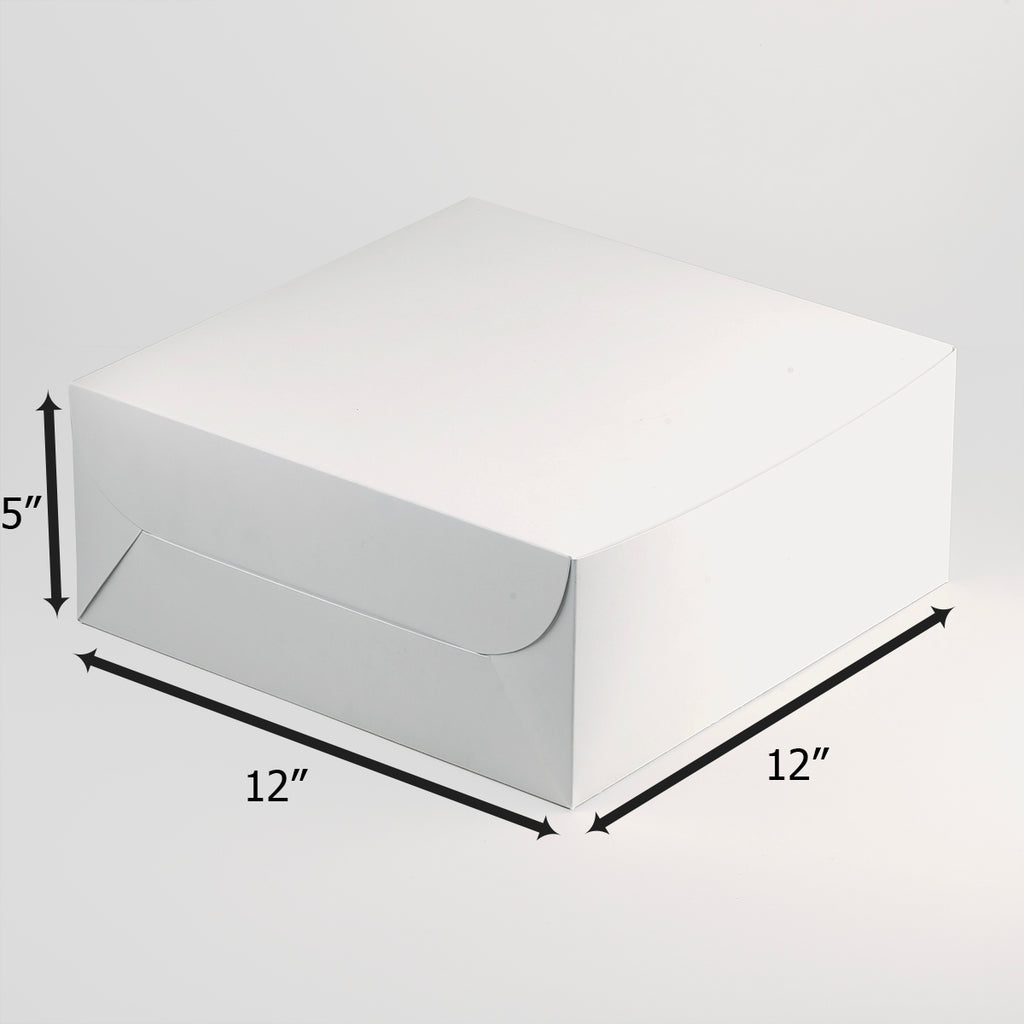 Custom Print Cake Box 2 kg – 12 x 12 x 5 In