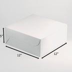 Custom Print Cake Box 2 kg – 12 x 12 x 5 In