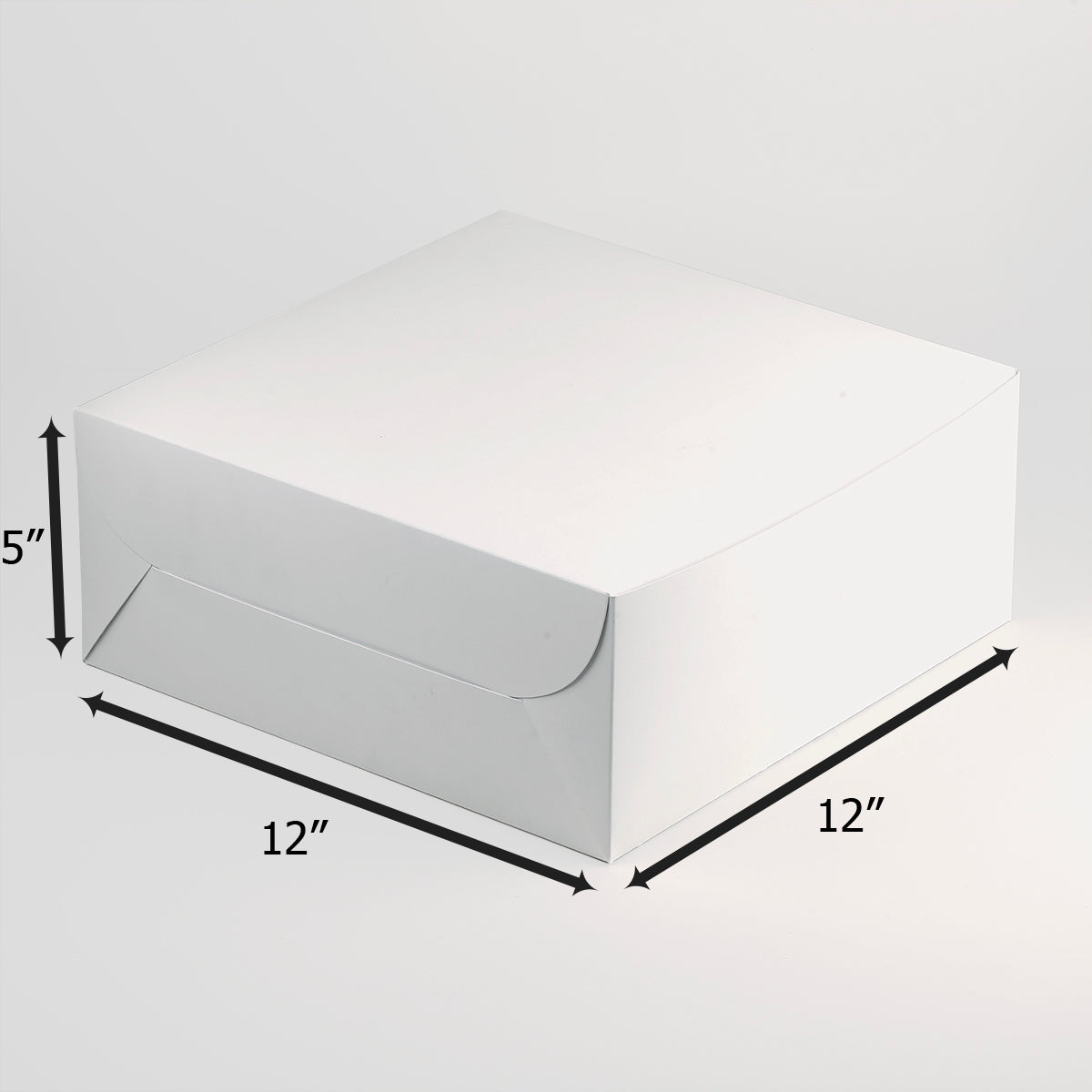 Custom Print Cake Box 2 kg – 12 x 12 x 5 In