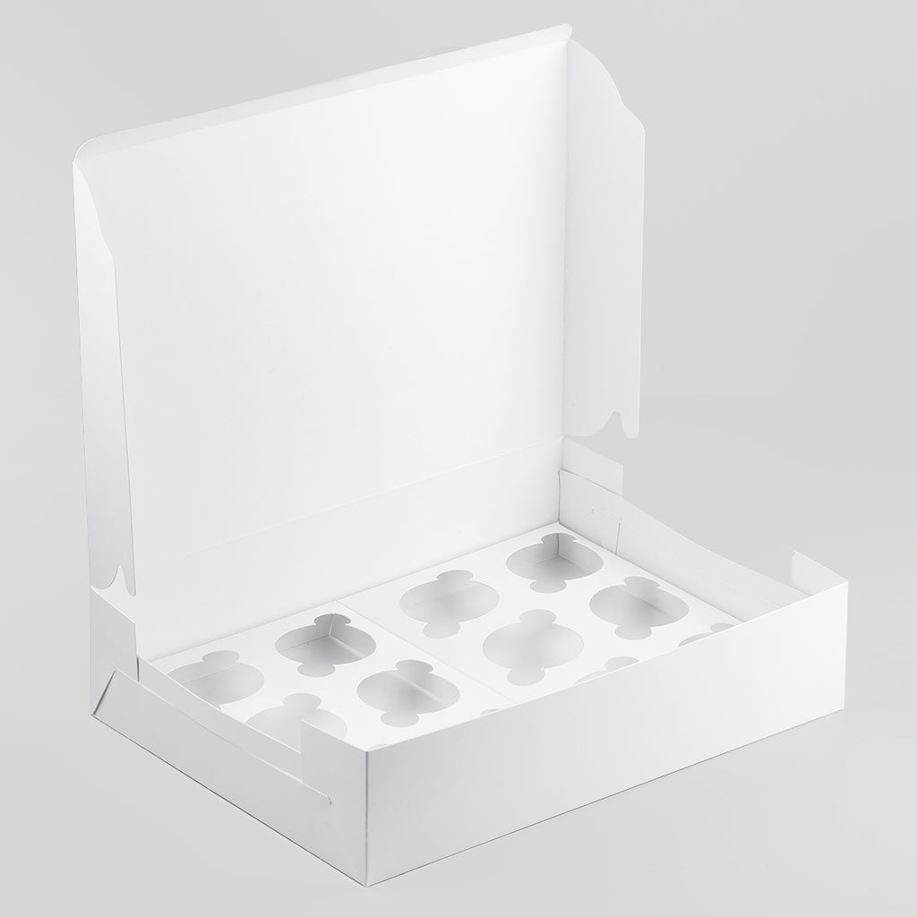 Custsom Print 12 Pieces of Cupcakes & Muffins Box
