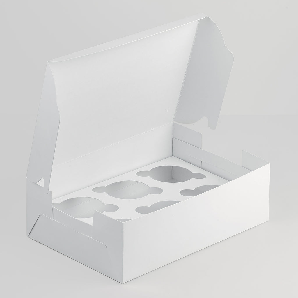 Custsom Print 6 Pieces of Cupcakes & Muffins Box