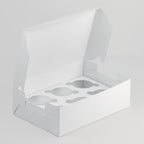 Custsom Print 6 Pieces of Cupcakes & Muffins Box