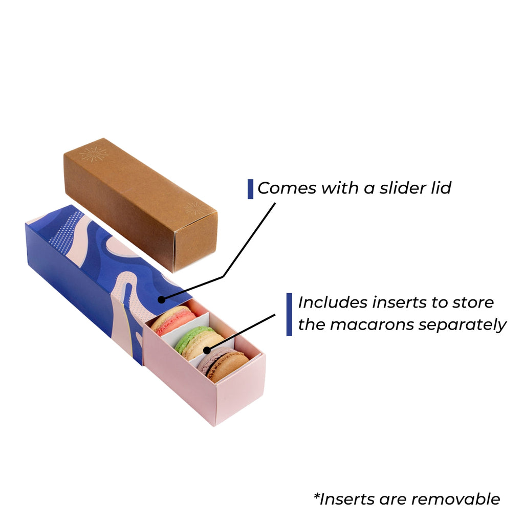 5 Pieces of Macaron Box