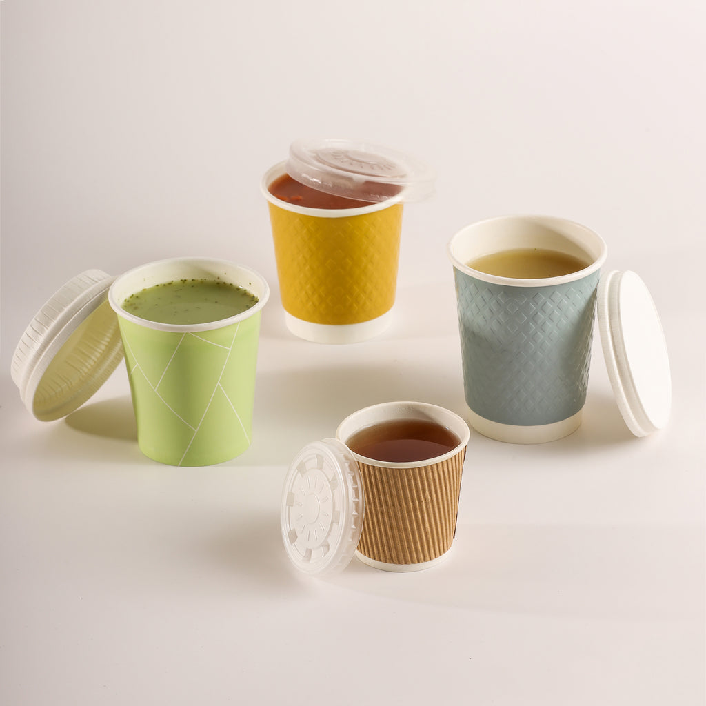 Paper Cup ( Double Wall ) - 300 ml - Blue