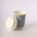 Paper Cup ( Double Wall ) - 250 ml - Blue