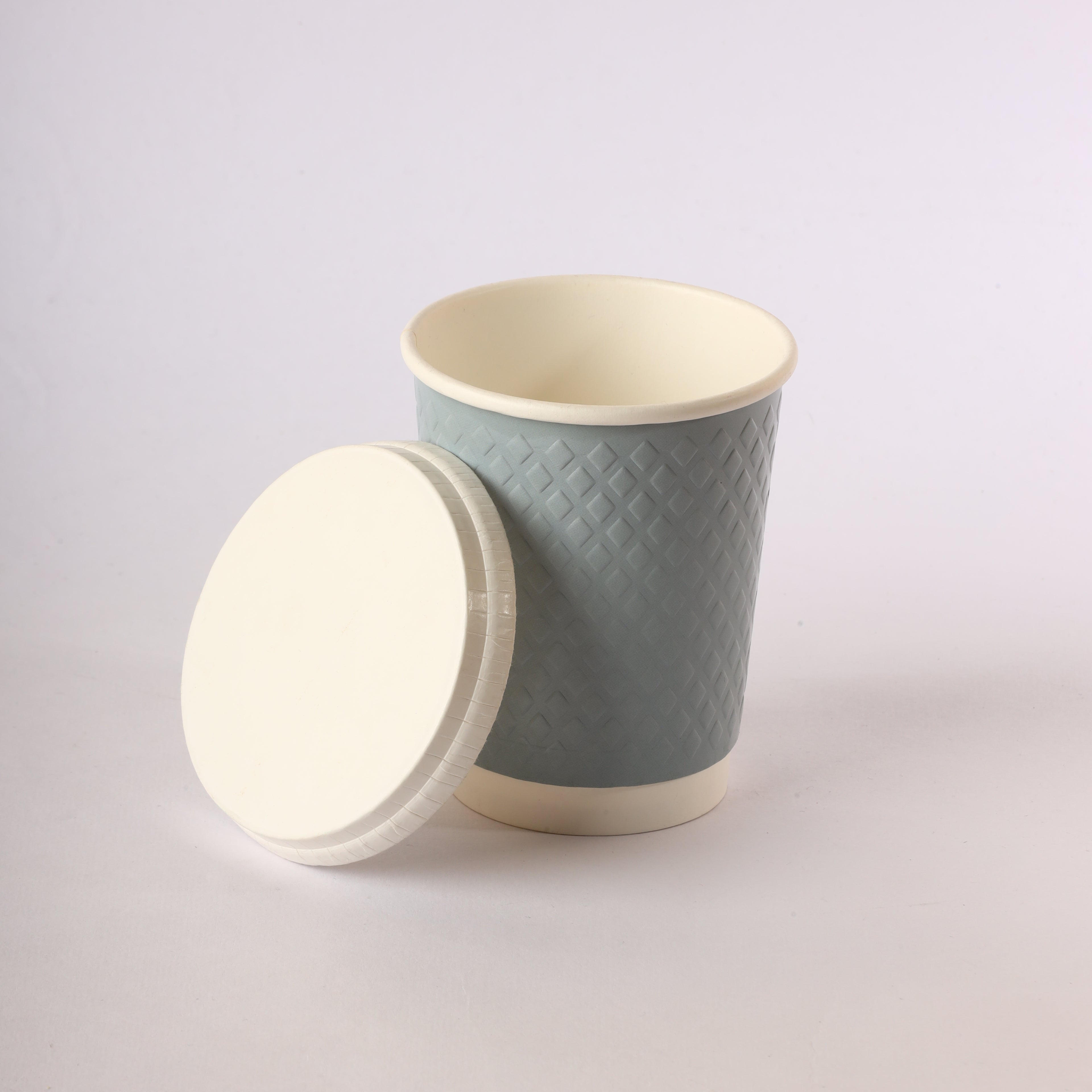 Paper Cup ( Double Wall ) - 250 ml - Blue