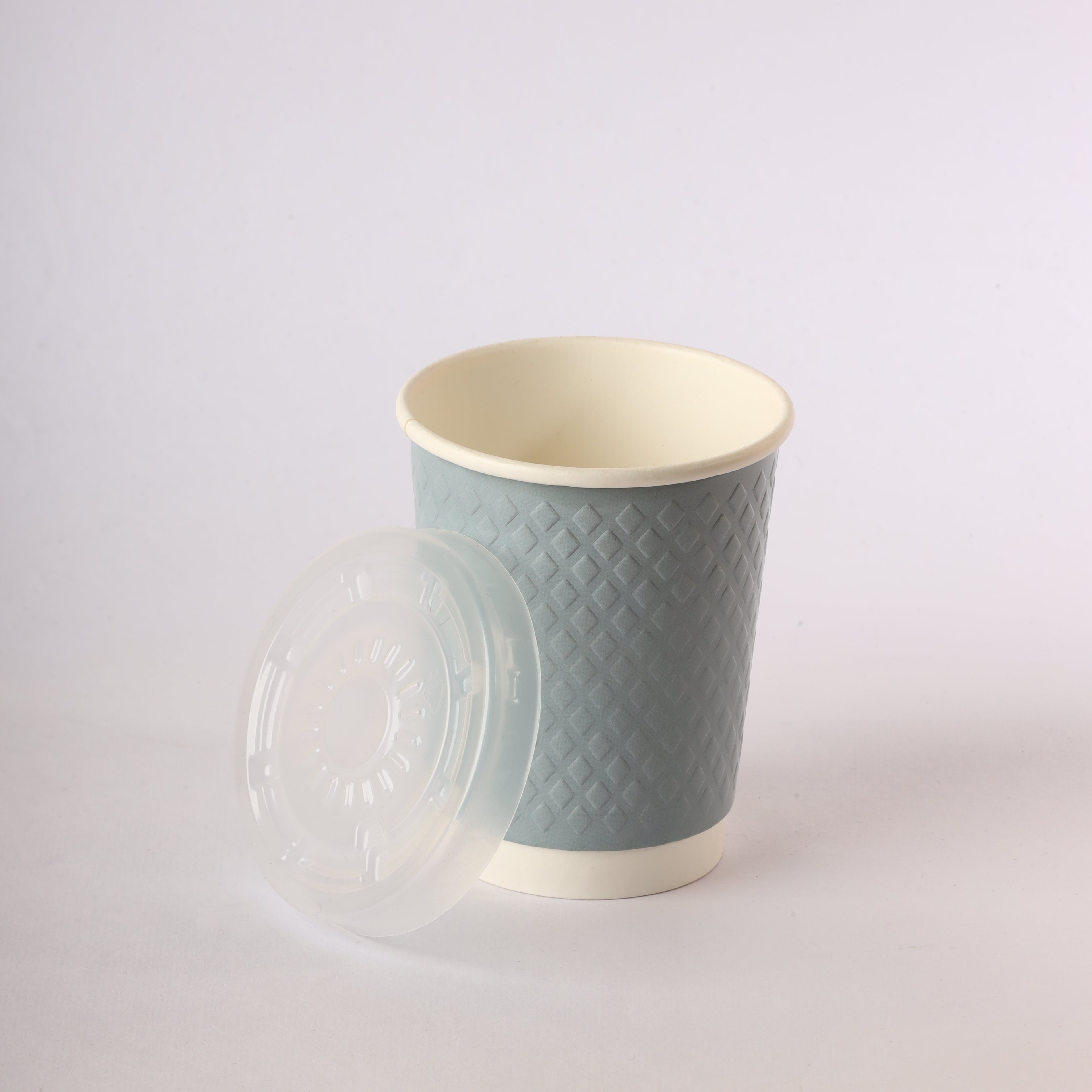 Paper Cup ( Double Wall ) - 250 ml - Blue