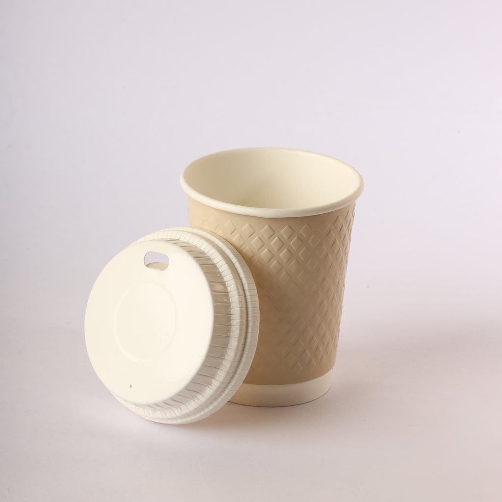 Paper Cup ( Double Wall ) - 250 ml - Brown